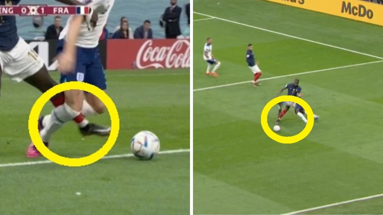 Harry Kane appeared to be fouled. So did Bukayo Saka.