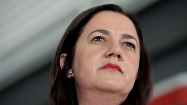 Queensland Premier Annastacia Palaszczuk. Picture: AP/Tracey Nearmy