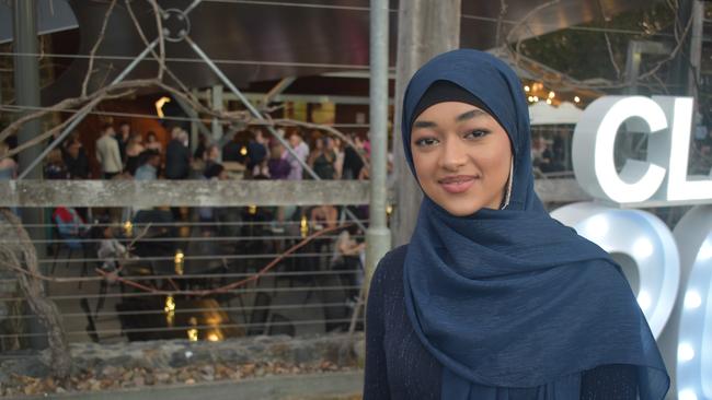 Mariam Tahir at Runcorn State High School 2023 formal. Photos: Georgie Walker.