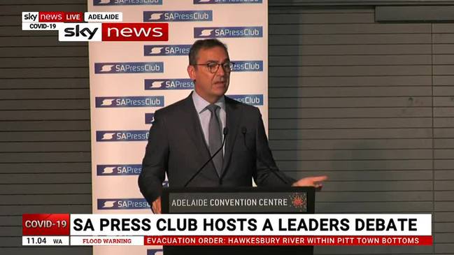 Replay: SA Press Club Debate Marshall vs. Malinauskas