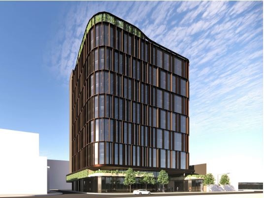 The Development Consent Authority has approved a new building design at the old Chinatown site on Mitchell Street. Picture: Supplied