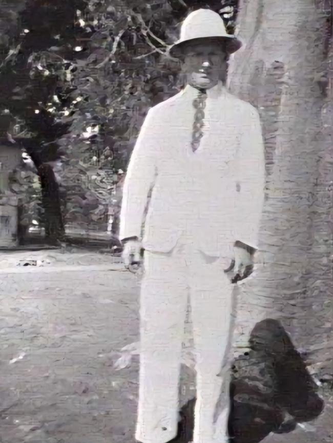 Teenager Richard ‘Sandy’ Corr in his Darwin postal messenger uniform, 1941. Photo: Supplied.