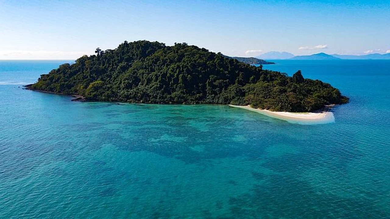 Timana Island is up for sale for $15m and is located between Dunk Island and Bedarra Island, in the Coral Sea adjacent to the Great Barrier Reef.