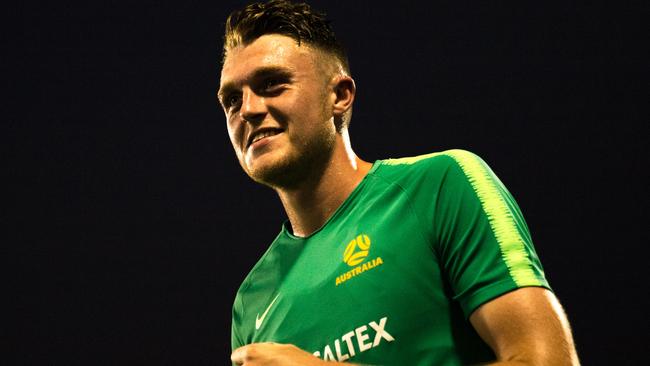 Socceroos defender Harry Souttar hopes to be in the selection frame in Kuwait.