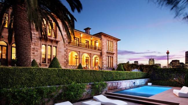 Sanjeev Gupta’s home, Bomera, at Potts Point in Sydney. Picture: Supplied