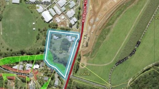 Developer and pub baron Tom Hedley has applied to build 11 residential lots and a reserve at 368-370 Redlynch Intake Road. Picture: supplied.