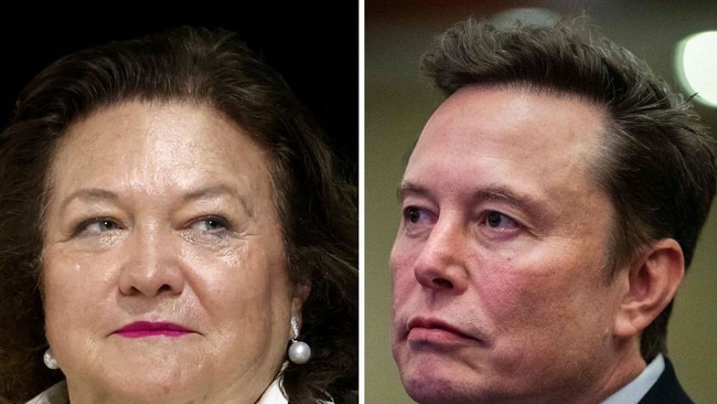 Australia’s wealthiest person Gina Rinehart recently had a private meeting with Elon Musk in Florida at a Donald Trump victory party.