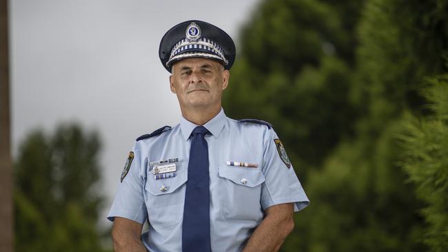 Assistant Commissioner Stuart Smith has been moved to South West Metropolitan Region. Picture: Sunday Telegraph/Gary Ramage