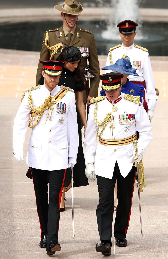 The Duke and Duchess of Sussex are on their official 16-day tour of Australia, Fiji, Tonga and New Zealand. Picture: Getty Images