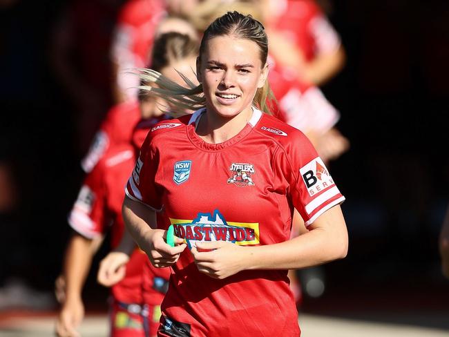 Indie Bostock scored a double for the Illawarra Steelers. Photo: Denis Ivaneza