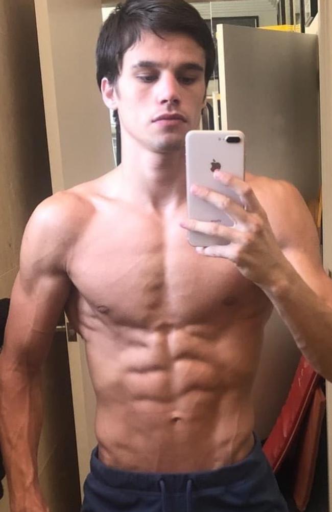 The ripped physique of Brock Jarvis.