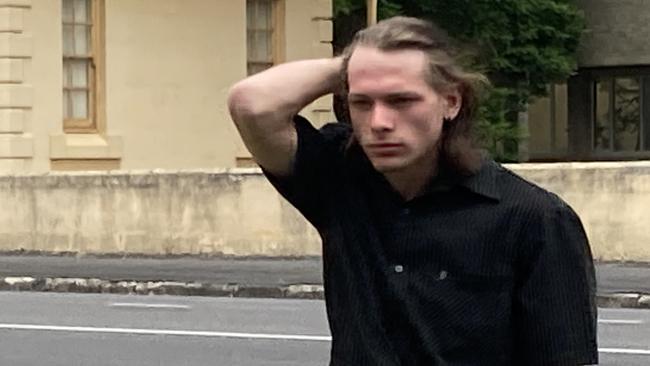 Bradley Tye Long's family broke down in tears after learning he will spend at least two years behind bars for sexually abusing two children. Picture: Arj Ganesan