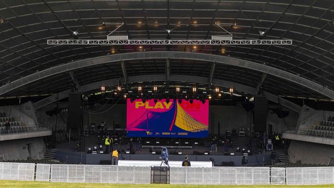 Adelaide needs an outdoor ampitheatre like Melbourne’s Sidney Myer Music Bowl. Picture: NCA NewsWire / Daniel Pockett