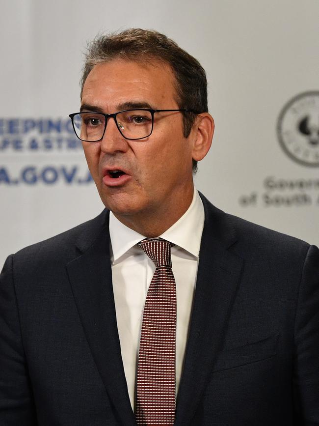 South Australian Premier Steven Marshall. Picture: AAP Image/David Mariuz