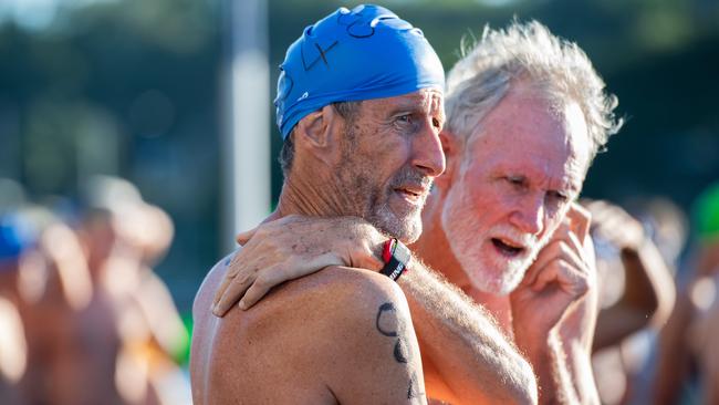 2024 Masters Swimming Australia National Championships open swim event in Darwin. Picture: Pema Tamang Pakhrin