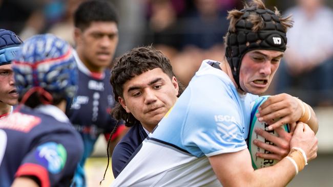 Toby Brial in the National U16 round three match against the Melbourne Rebels.