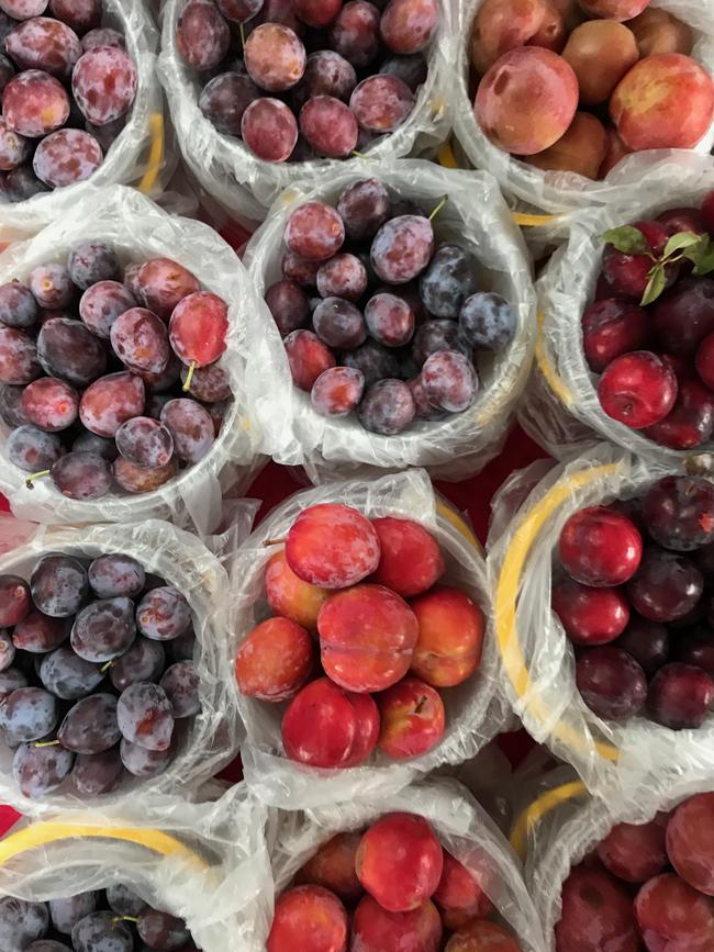 Fresh fruit at the Middle Head Market. Picture: Jenifer Jagielski