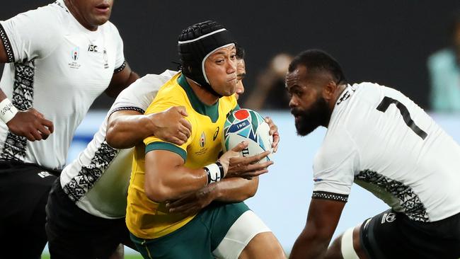 Christian Lealiifano struggled for Australia. Picture: Getty Images