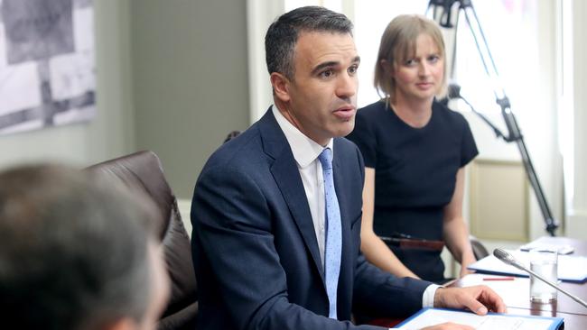 New Labor leader Peter Malinauskas. Picture: AAP / Kelly Barnes