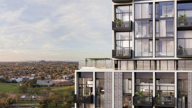 The building will feature stunning views of Melbourne.