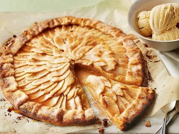 Apple galette.