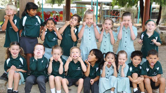 Nazareth Catholic Primary School 2025 Foundation MW front Novah Large, Thomas Cummins, Zoe Jahnecke, George Lucas, Kilian Almalbis, Winslet Pilongo, Luella Sanigorski, Logan Willemsen, Elias Spanic. Back Teddy Gower, Aaru Prakash, Jhanvi Kakkat, Aurora Demontis, Daisy Sharp, Kailani McGlade, Indi Tippett, Isla Fox