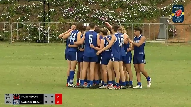 REPLAY: SA Messenger Shield College AFL - Rostrevor vs Sacred Heart