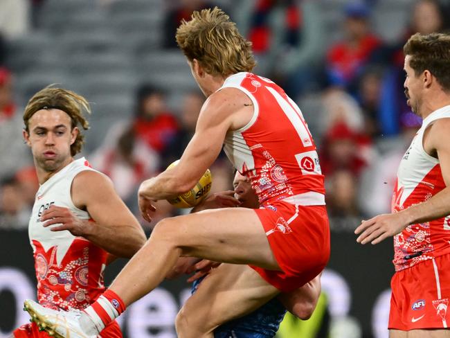 Mills only just returned to the Swans’ line-up. (Photo by Quinn Rooney/Getty Images)