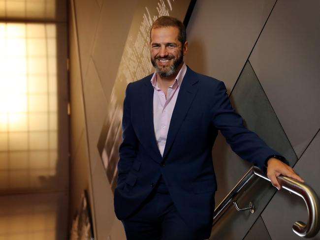 CEO of construction empire Grocon, Daniel Grollo. Picture: Stuart McEvoy