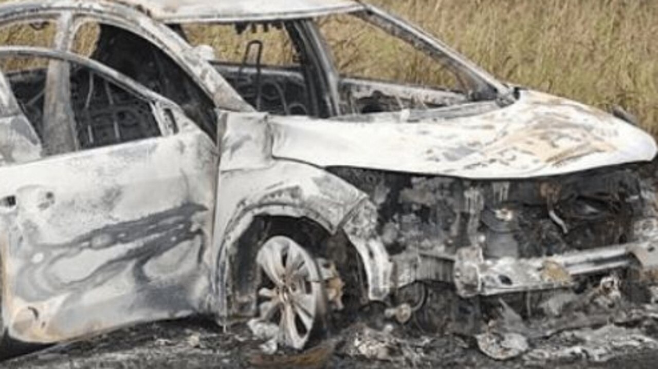 Toowoomba Criminal Investigation Branch (CIB) and Homicide Investigation Unit detectives have released images of a Mitsubishi ASX SUV that was torched in Felton and maybe connected with Thor Morgan’s death.