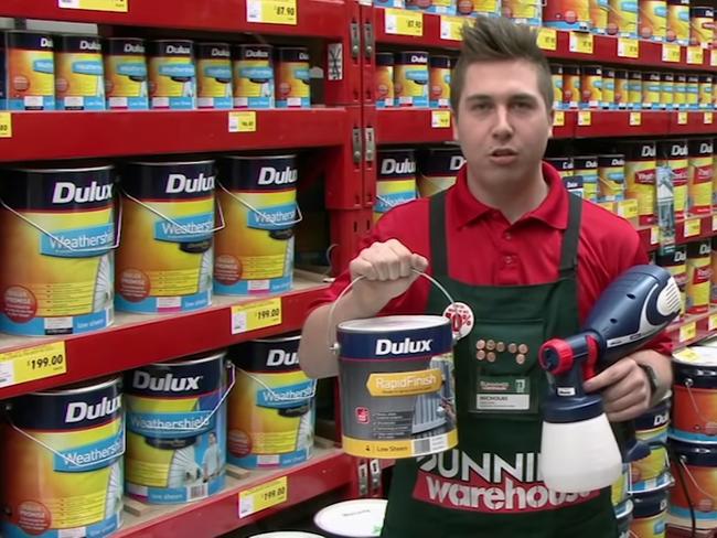 Bunnings Warehouse ad from 2015. Source: YouTube