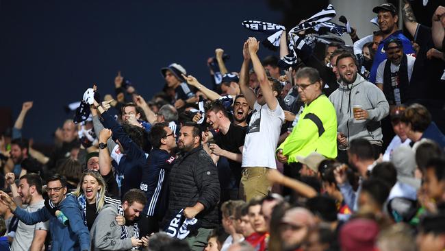 The A-League needs to find a way to reconnect with Australian football fans. Picture: Getty Images