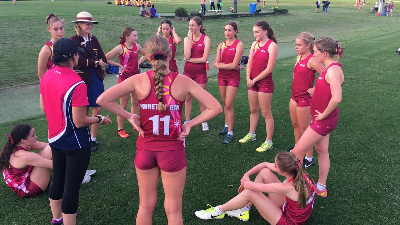 Moreton Bay College open As QGSSSA touch football team beat St Aidans Anglican Girls School The Courier Mail