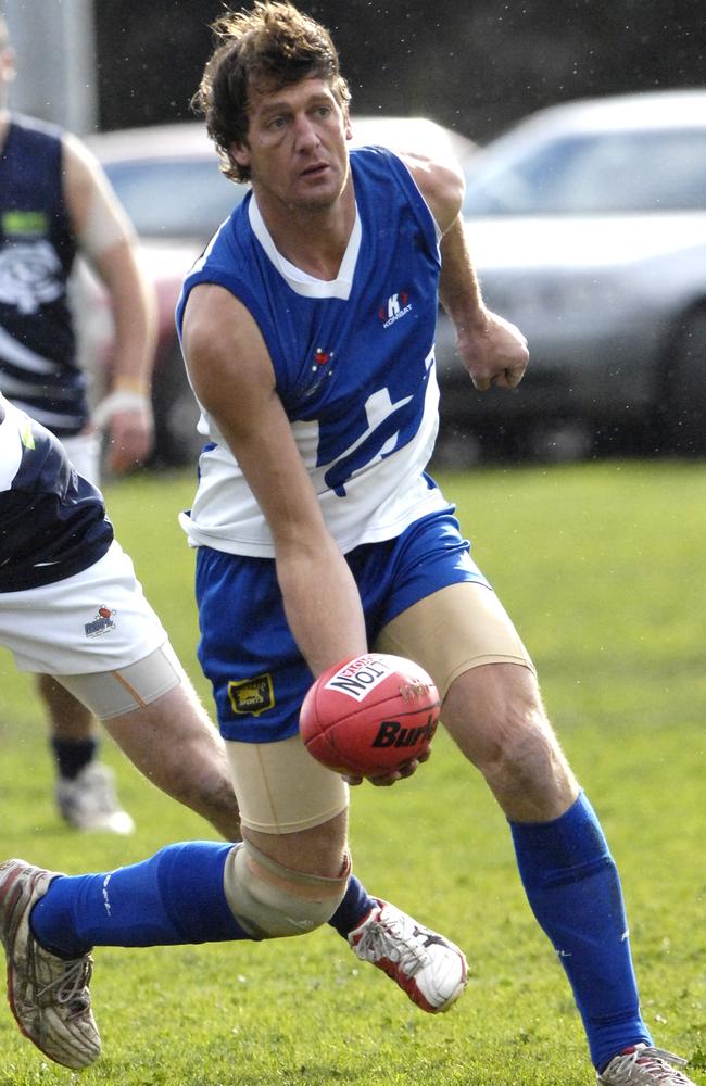 Veteran Sunbury ruckman Jamie Cuffe.