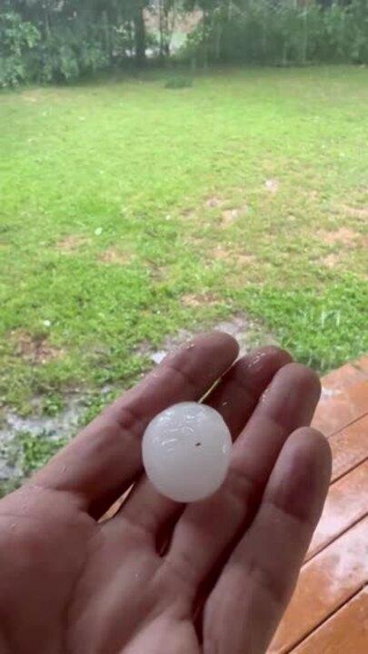 'Golf Ball-Sized' Hail Batters Fort Worth During Severe Storms