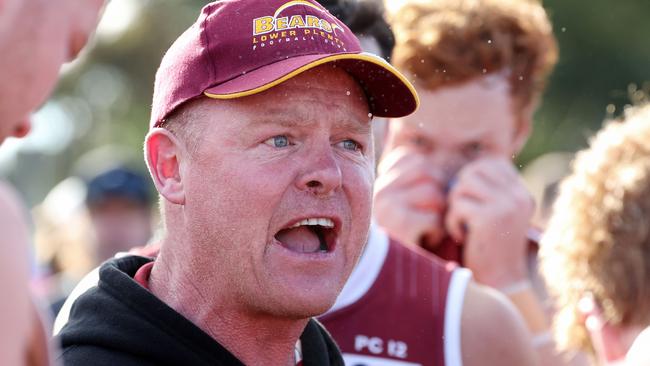 Lower Plenty coach Phil Plunkett. Picture: George Sal