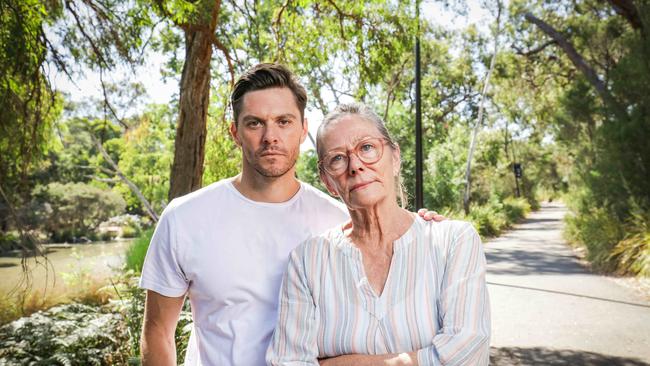 Rien Low, 40, and his mother Jennifer Low, 67, are victims of banking mistreatment.