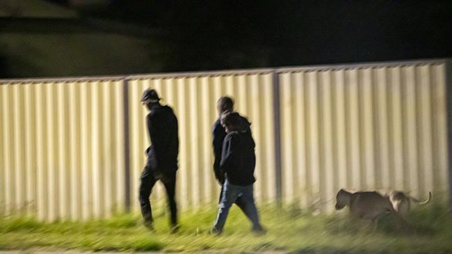 The Patrol keeps an eye on the kids on the streets of Carnarvon. Picture: Jon Gellweiler/news.com.au