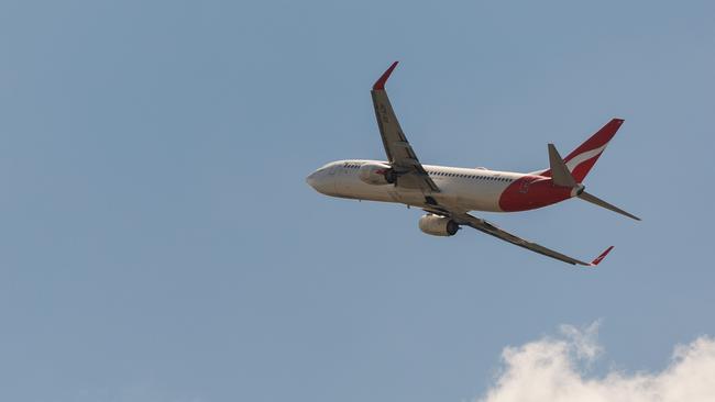 SYDNEY, AUSTRALIA - NewsWire Photos FEBRUARY 22, 2024: Generic photos of QANTAS planes at Sydney Airport today Picture: NCA NewsWire / David Swift