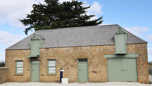 The restored stables at the Callington Mill Distillery site at Oatlands, which is set to open to the public, in the coming weeks. Picture: Nikki Davis-Jones