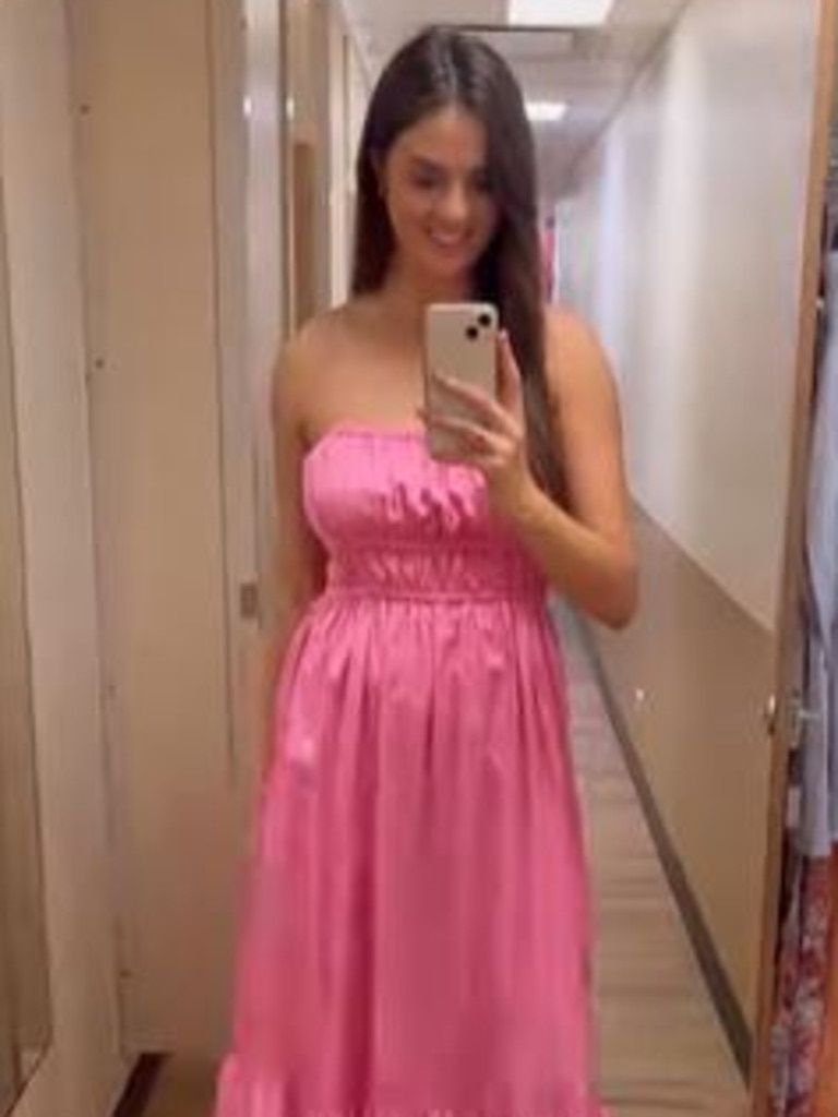 Target shop blush dress