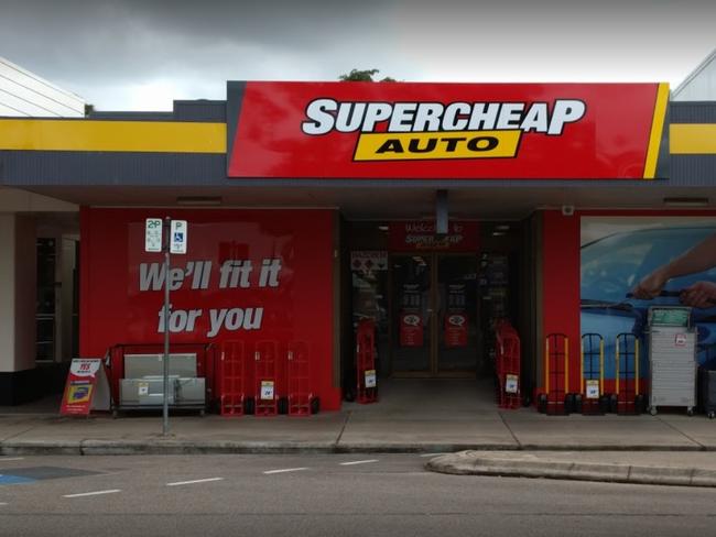 Supercheap Auto Ingham on Lannercost Street.
