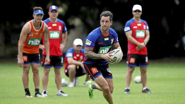 Mitchell Pearce wil be key for the Newcastle Knights. Picture: DARREN PATEMAN