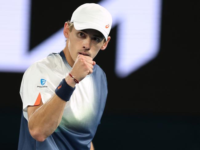 The framework is there for de Minaur to raise his game to a new level. Picture: Getty