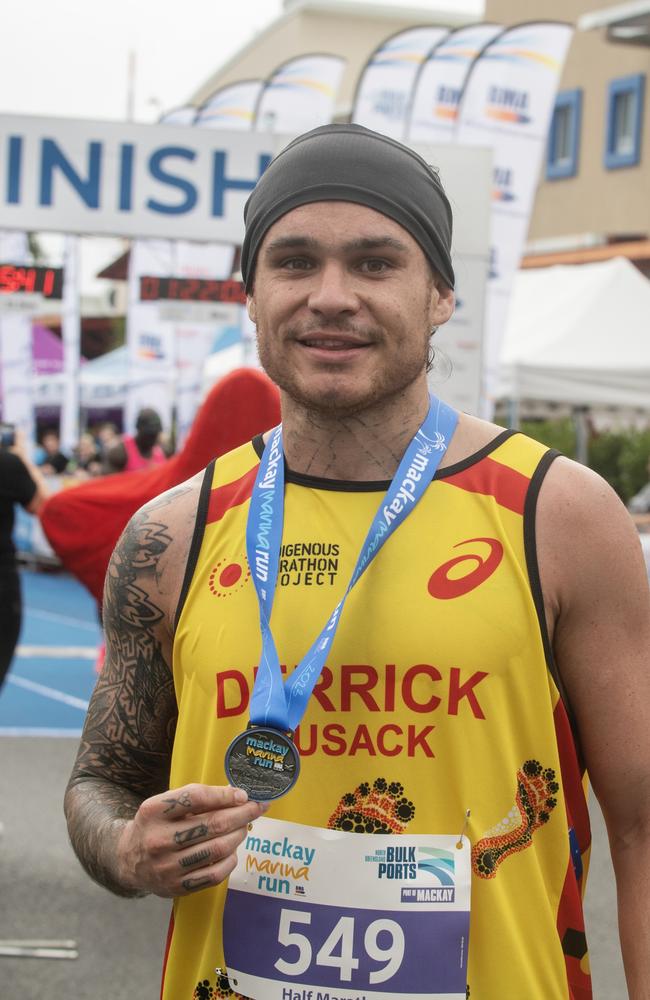Derrick Cusack at Mackay Marina Run Sunday 4 June 2023 Picture: Michaela Harlow