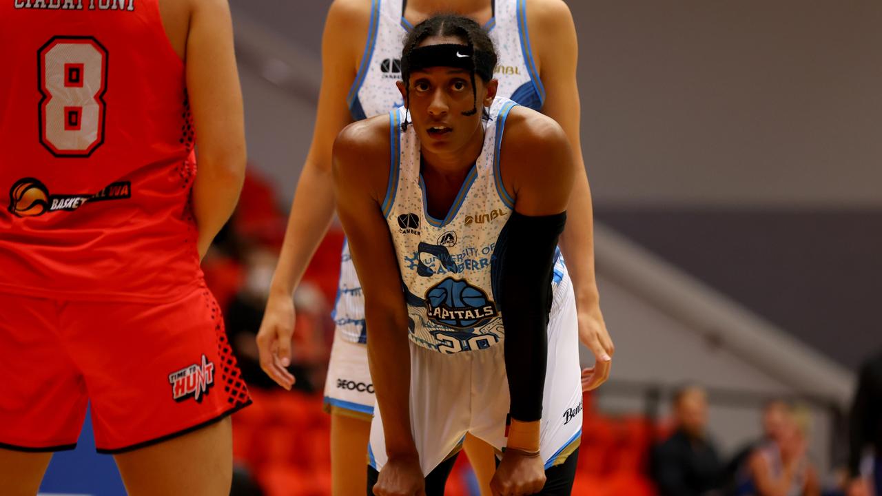 The University of Canberra Capitals have been forced out of the WNBL playoffs due to Covid. (Photo by James Worsfold/Getty Images)