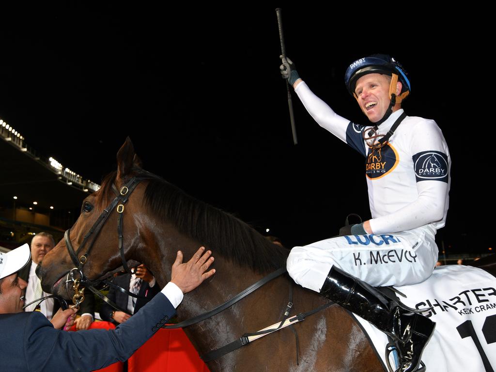 Moir Stakes: She Will Reign (Kerrin McEvoy). Picture: Getty Images