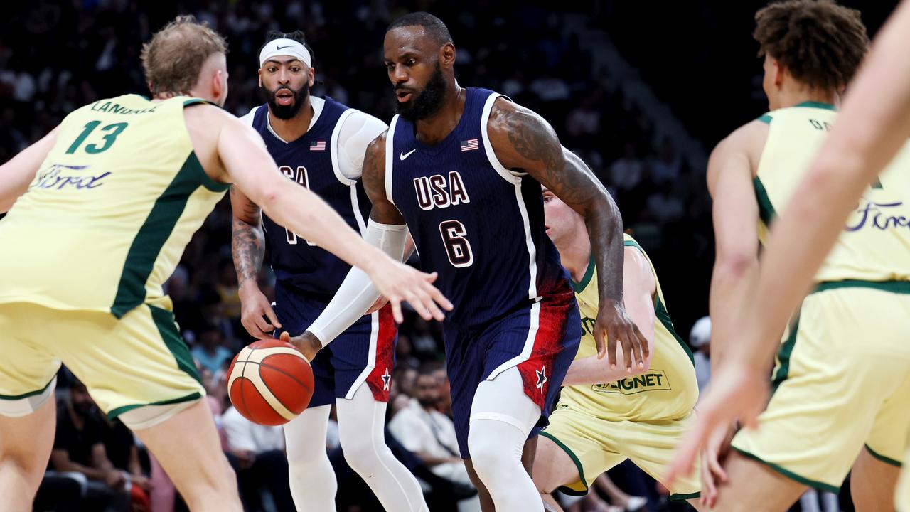 Australia Boomers Vs Team USA, Paris Olympics 2024 Basketball ...