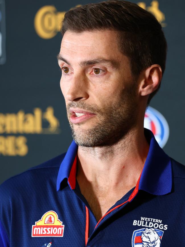 The Western Bulldogs left a host of deals until the final minutes. Picture: Josh Chadwick/AFL Photos via Getty Images