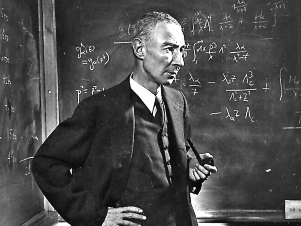 1963 photo of Doctor (Dr) Robert Oppenheimer, US scientist who built first atomic bomb. Pic Keystone.            
Alone                            
Historical